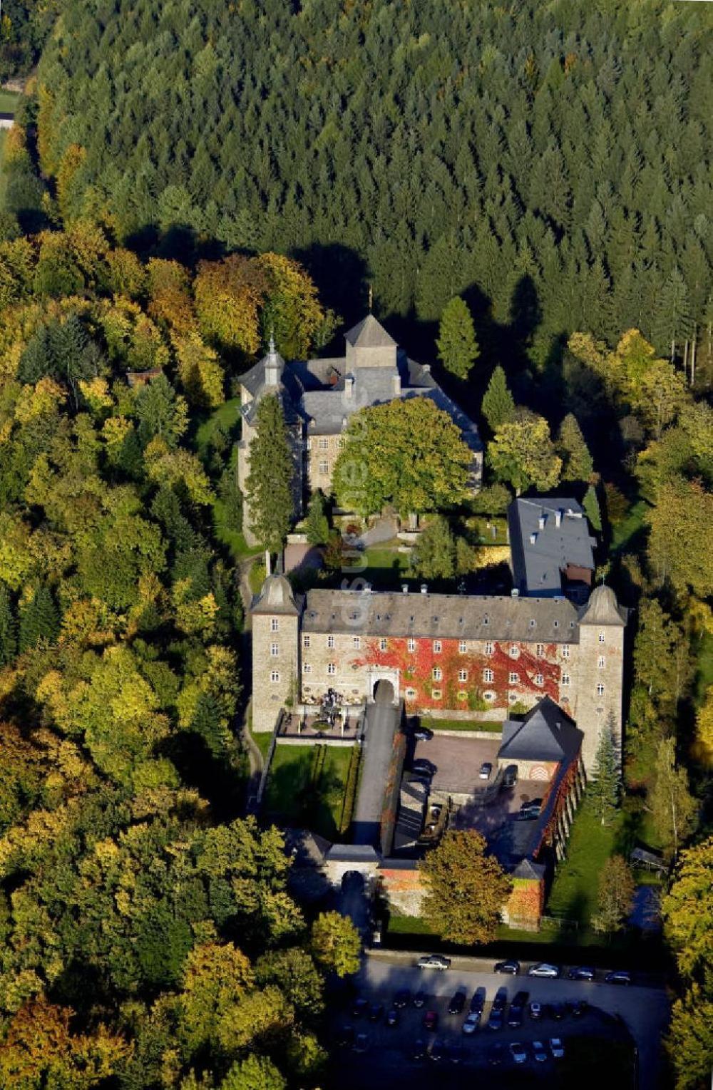 Hotel Und Restaurant Burg Schnellenberg Attendorn Esterno foto